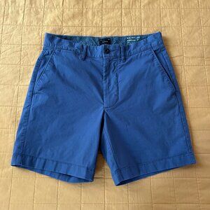 J. Crew Chino Shorts 7" Blue